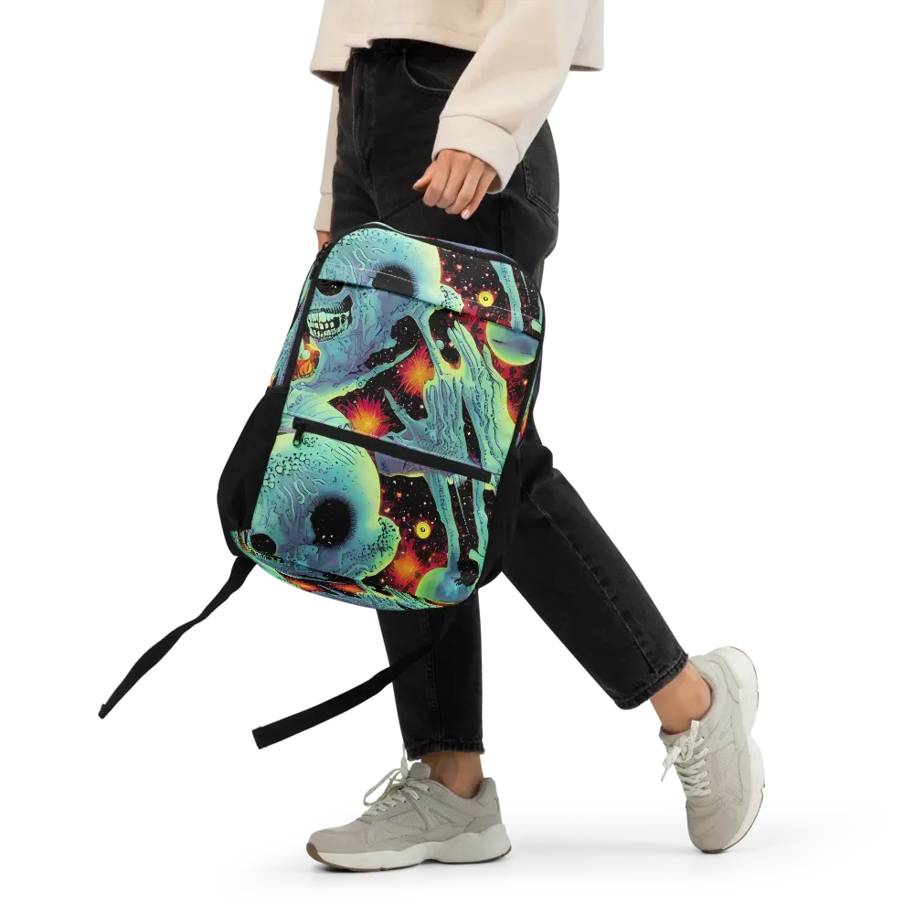 Galactic Grotesque on Utility Backpack — Front