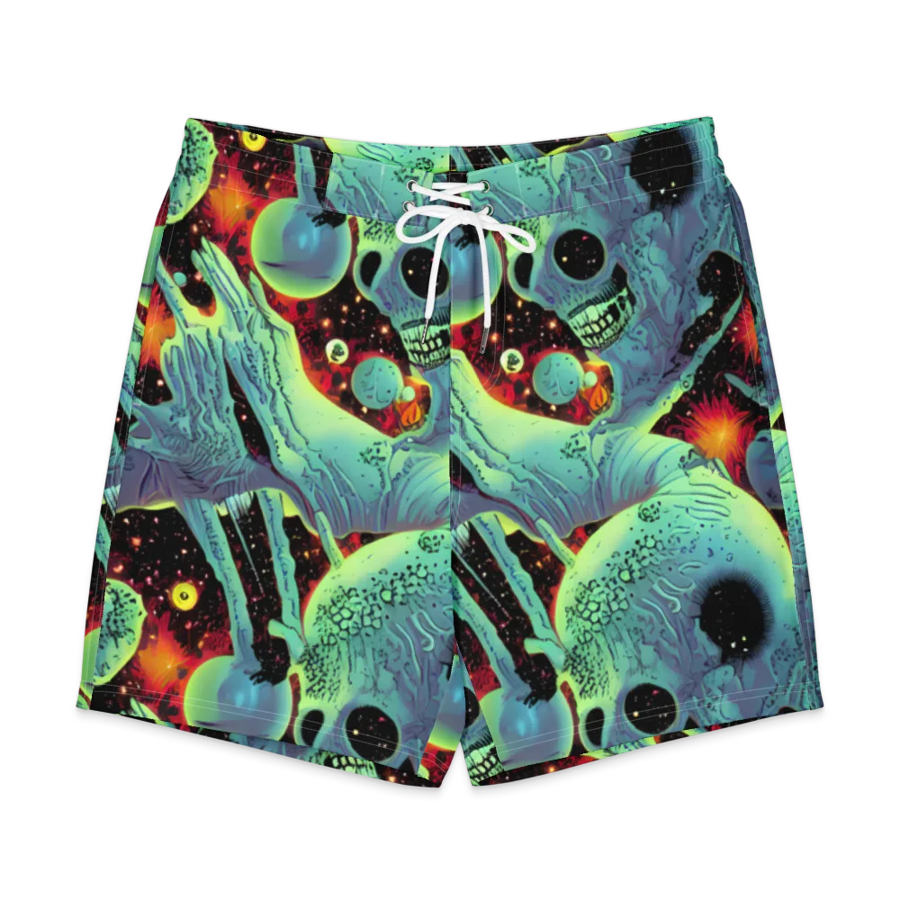 Galactic Grotesque on Men's Board Shorts — Front