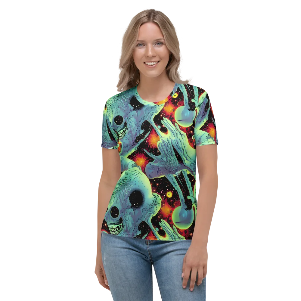 Galactic Grotesque on Women's Crew Neck T-Shirt — Front