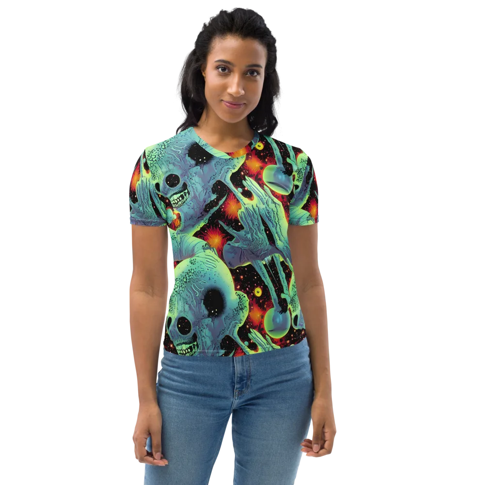 Galactic Grotesque on Women's Crew Neck T-Shirt — Front