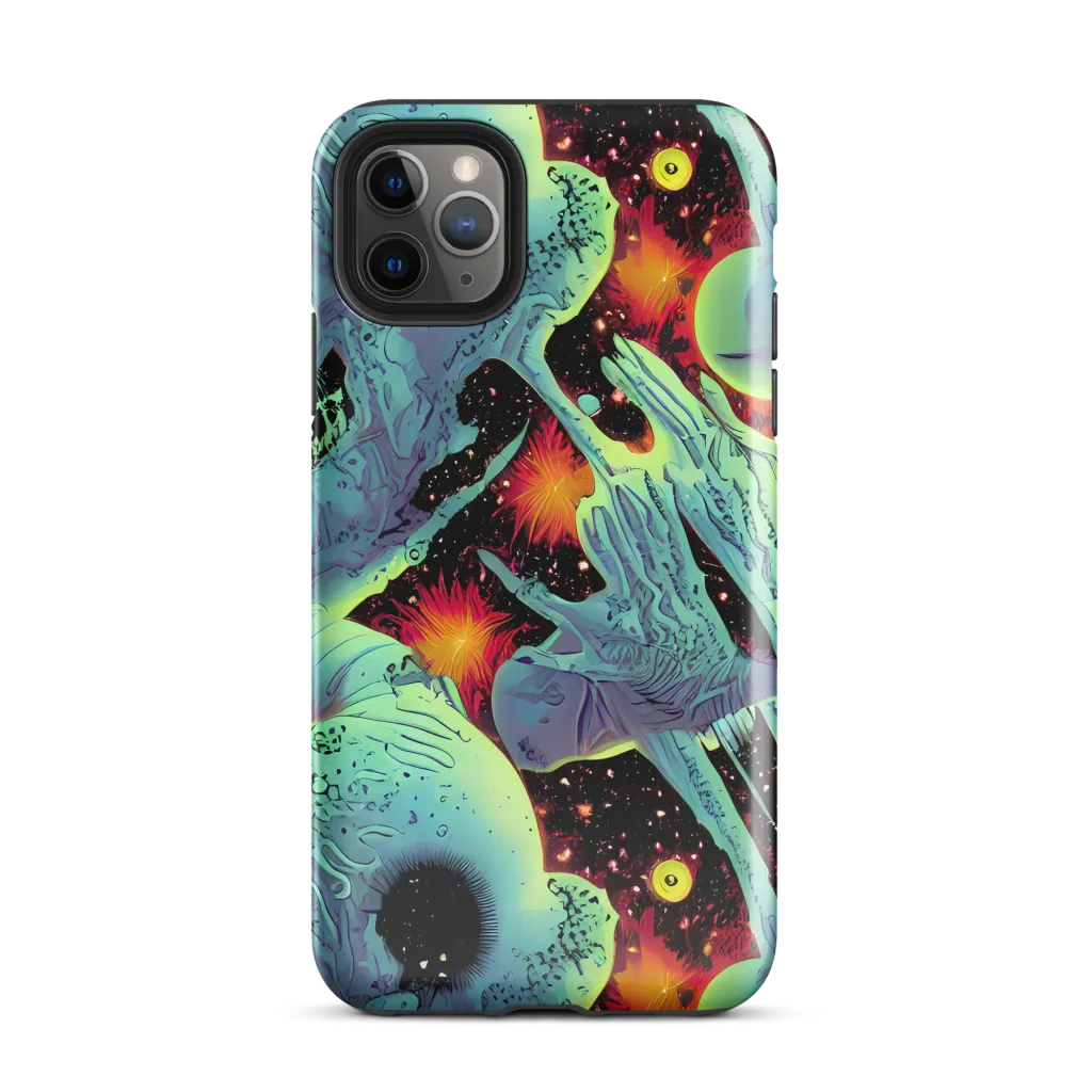 Galactic Grotesque on Tough Case for iPhone® — Front