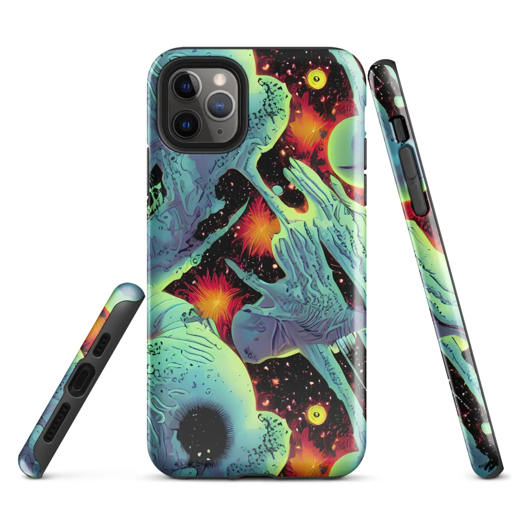 Galactic Grotesque on Tough Case for iPhone® — Front