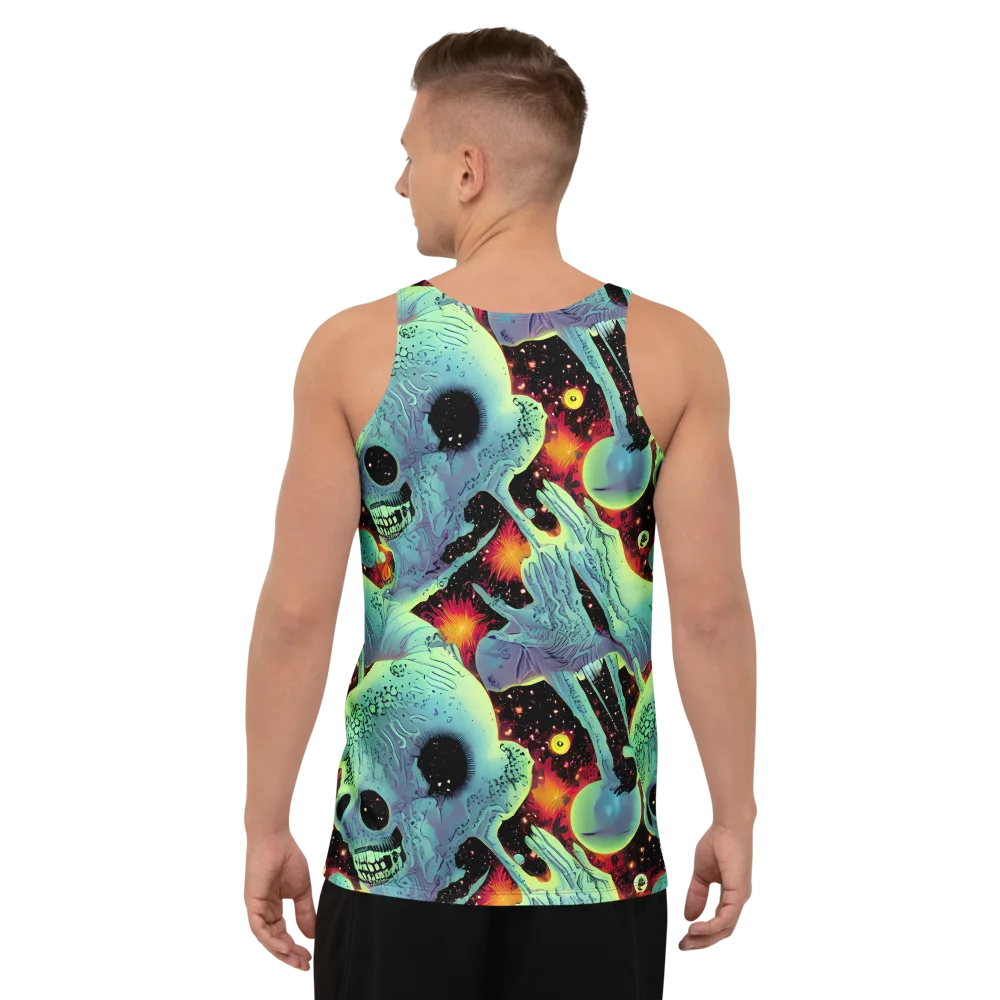 Galactic Grotesque on Men's Tank Top — Back