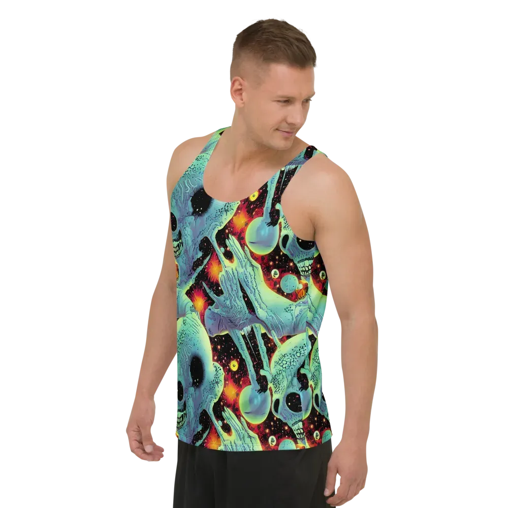 Galactic Grotesque on Men's Tank Top — Left Front