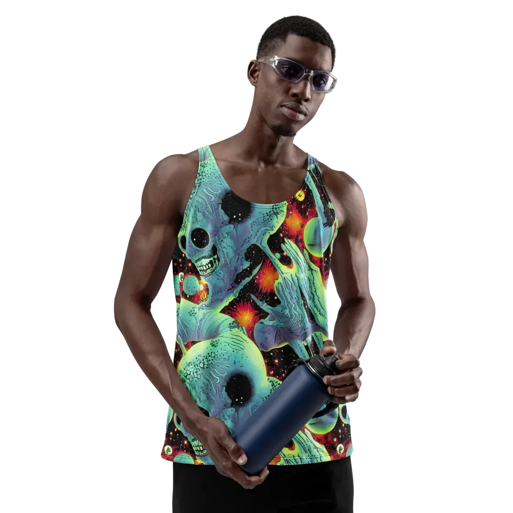 Galactic Grotesque on Men's Tank Top — Front
