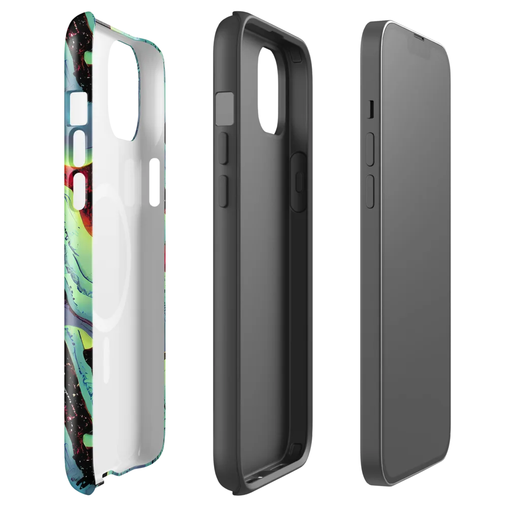 Galactic Grotesque on MagSafe Tough Case for iPhone® — Front