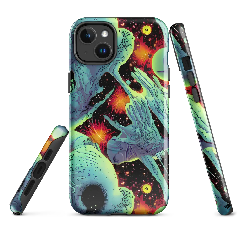 Galactic Grotesque on MagSafe Tough Case for iPhone® — Front
