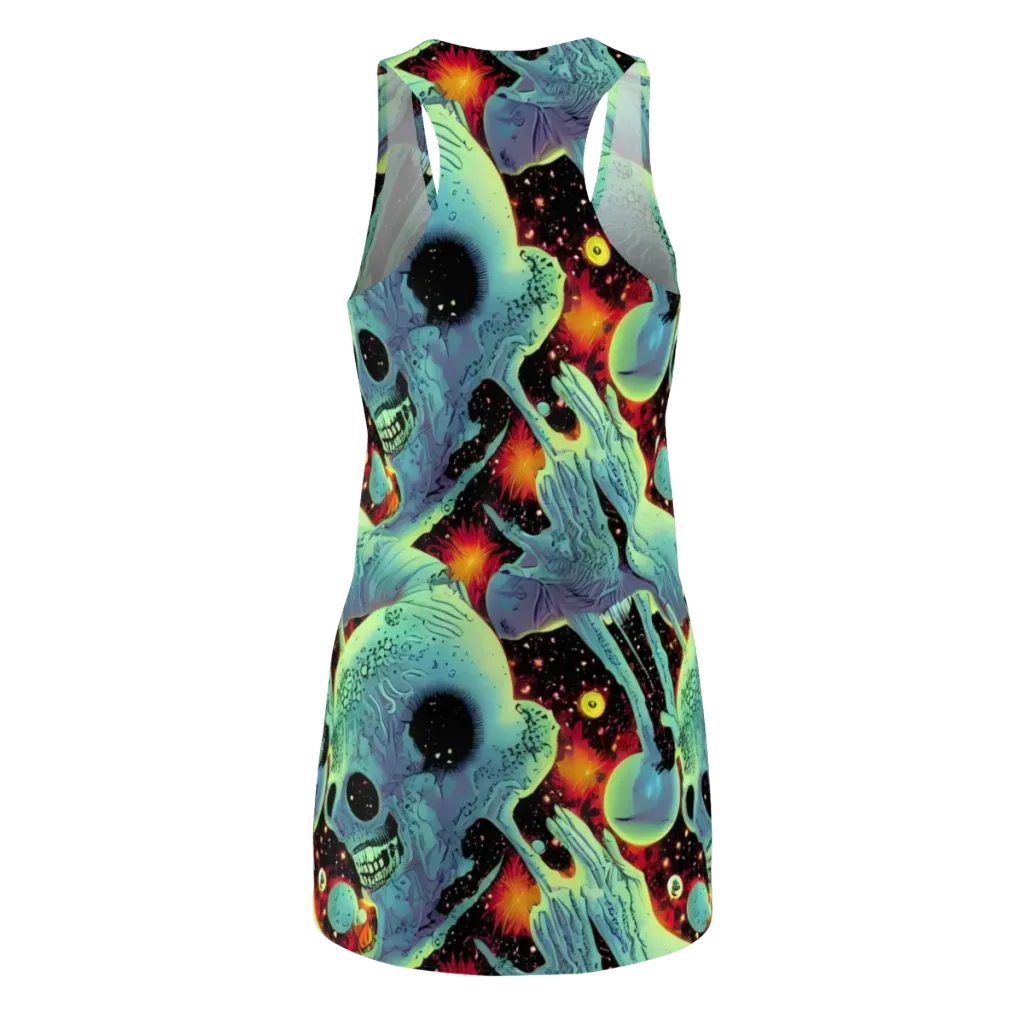 Galactic Grotesque on Racerback Dress — Back