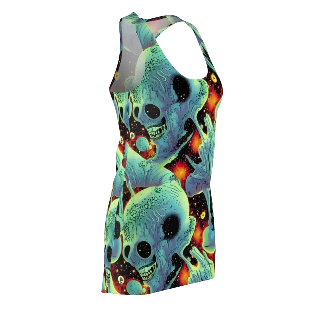 Galactic Grotesque on Racerback Dress — Front Side