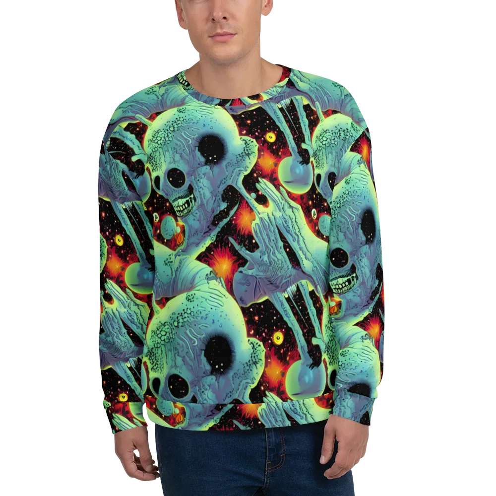 Galactic Grotesque on Sweatshirt — Front