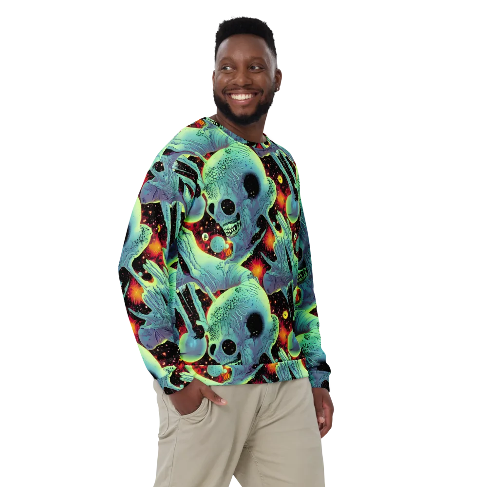 Galactic Grotesque on Sweatshirt — Front