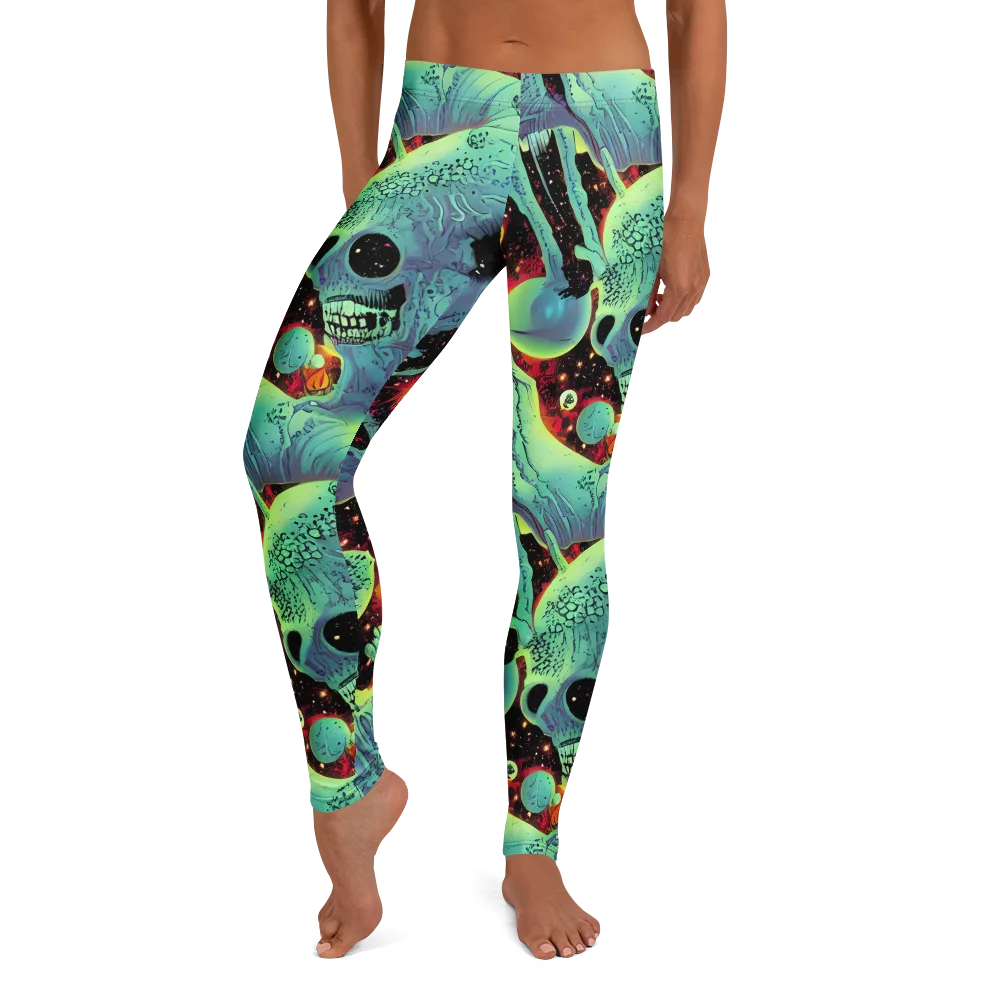 Galactic Grotesque on Leggings — Front