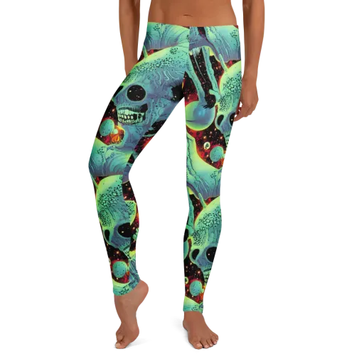 Galactic Grotesque on a Leggings