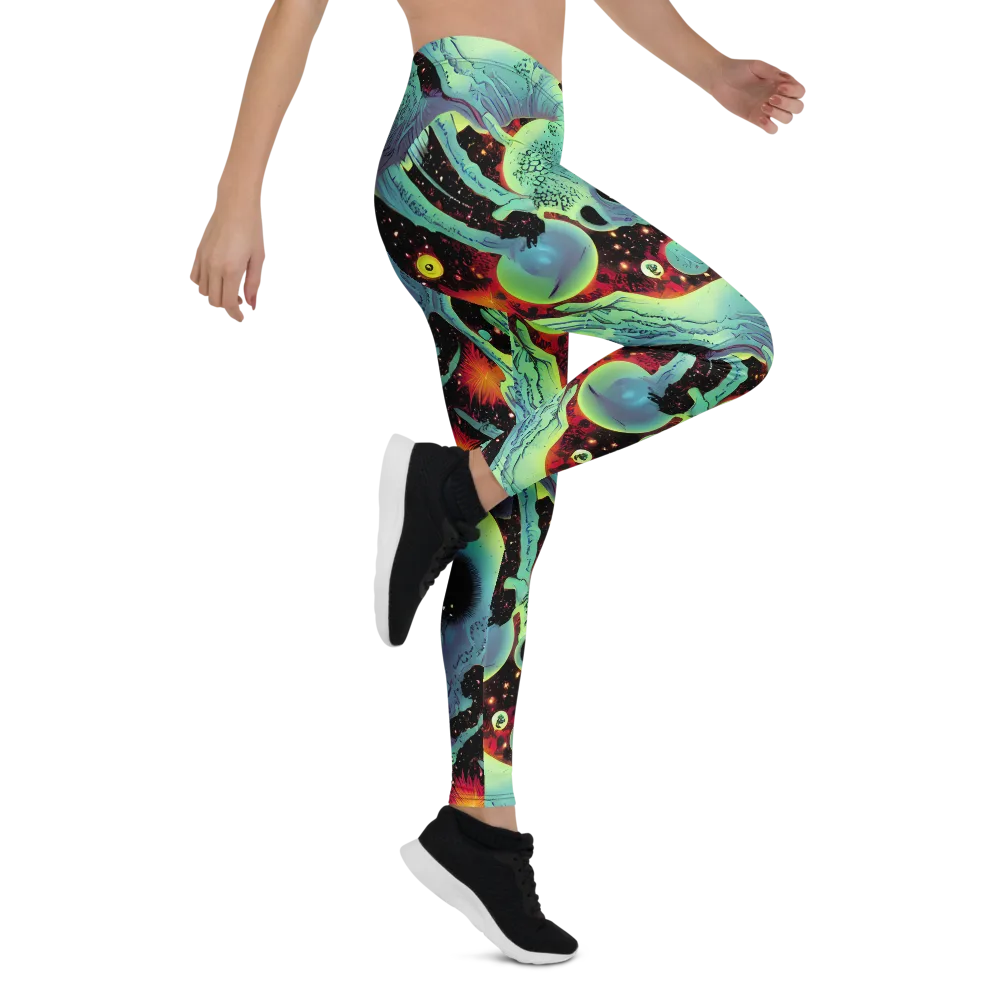 Galactic Grotesque on Leggings — Right
