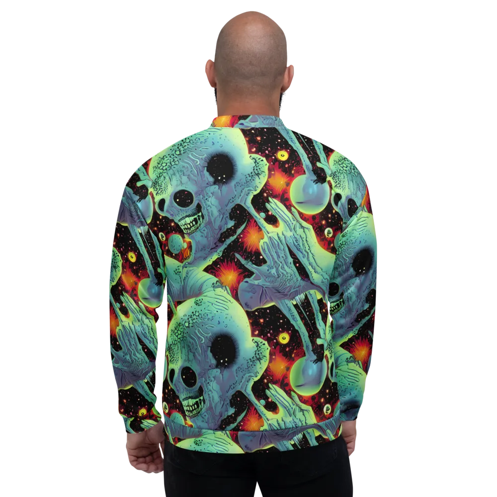 Galactic Grotesque on Bomber Jacket — Back