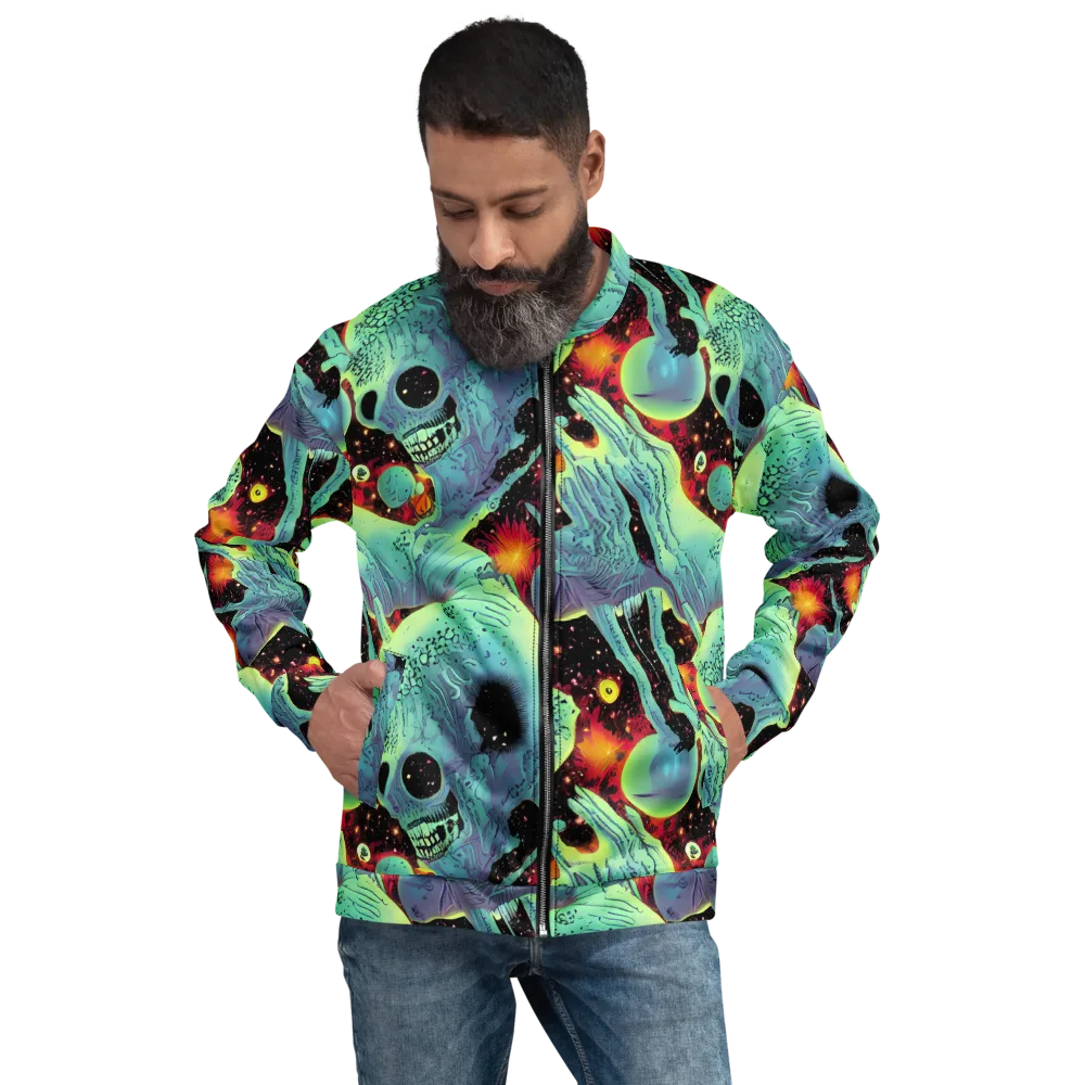 Galactic Grotesque on Bomber Jacket — Front