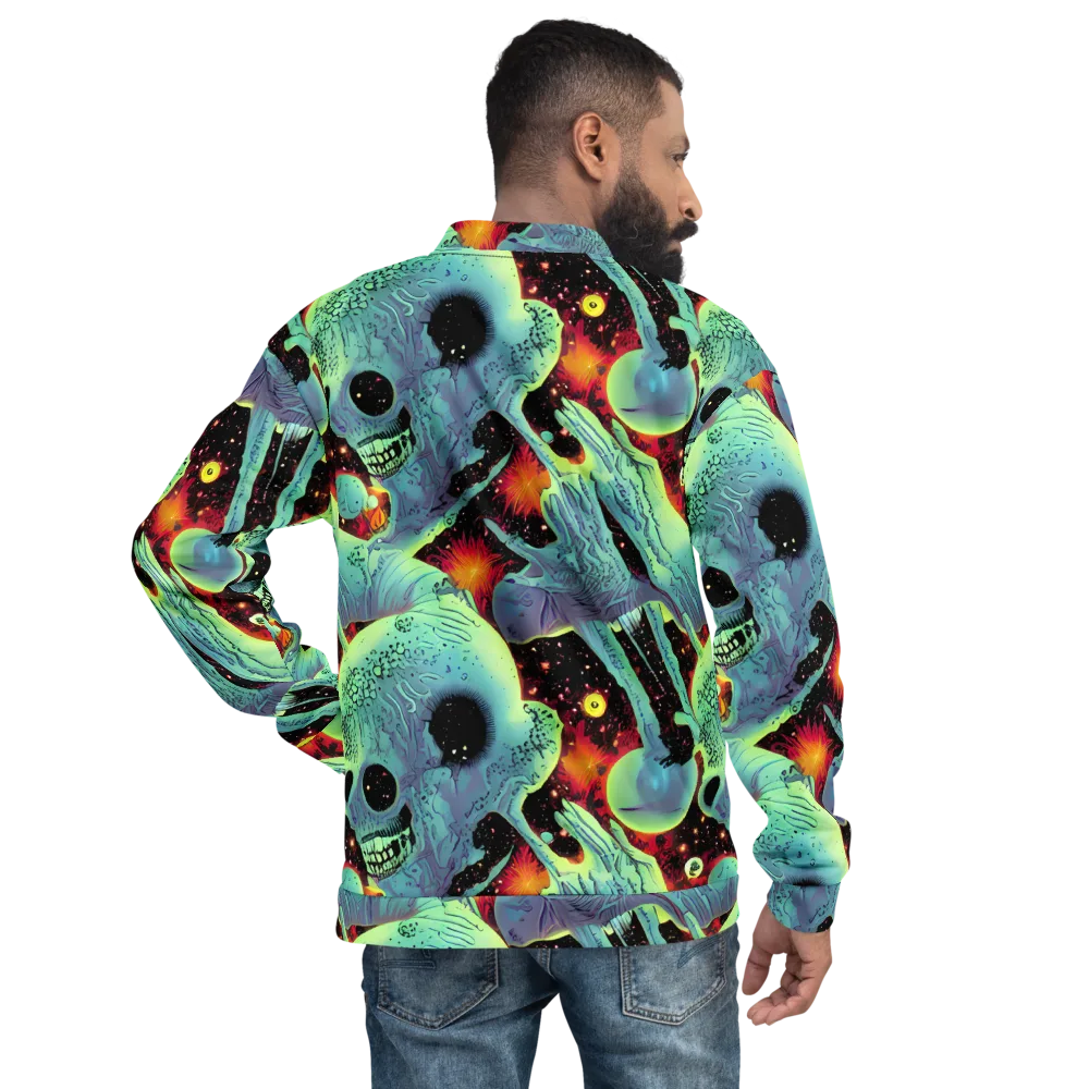 Galactic Grotesque on Bomber Jacket — Back