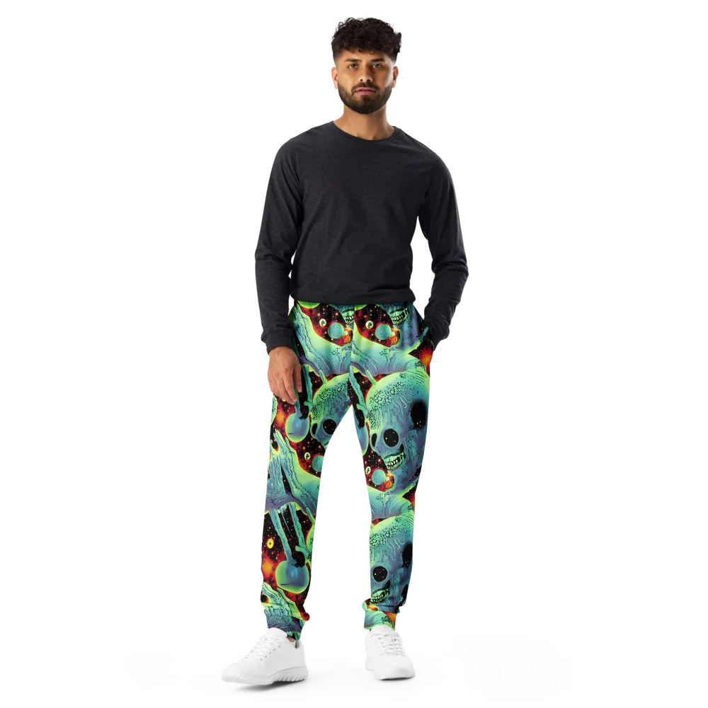 Galactic Grotesque on Men's Joggers — Front