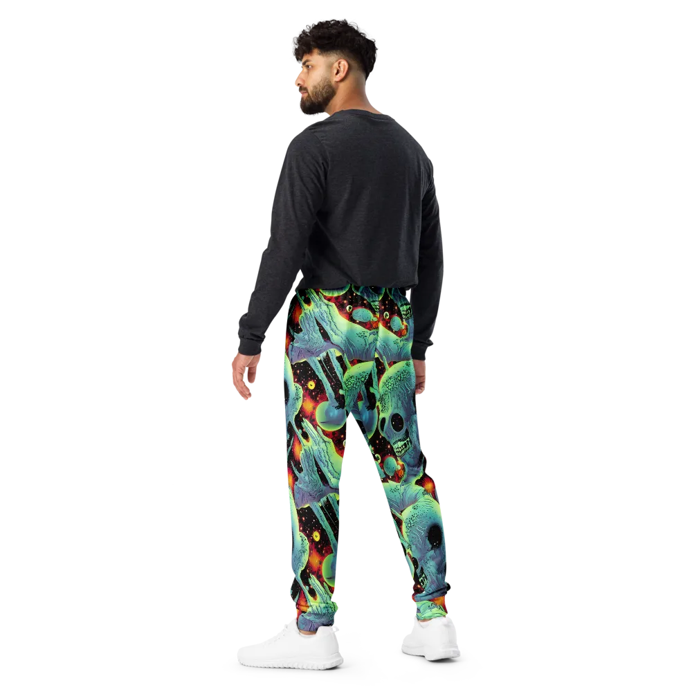 Galactic Grotesque on Men's Joggers — Back