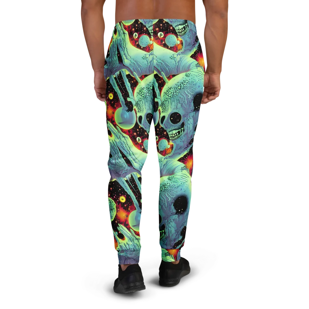 Galactic Grotesque on Men's Joggers — Back