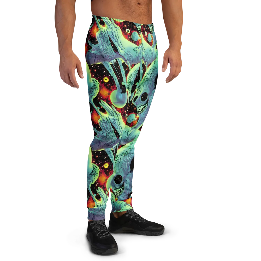Galactic Grotesque on Men's Joggers — Right