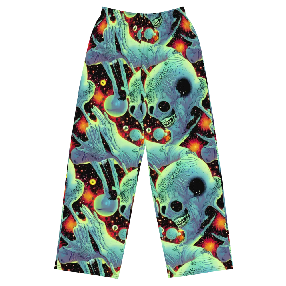 Galactic Grotesque on Wide-Leg Pants — Front