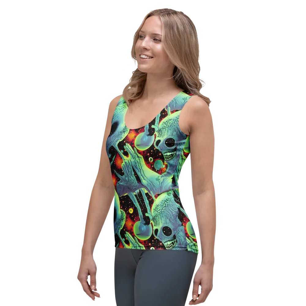 Galactic Grotesque on Women's Tank Top — Left Front