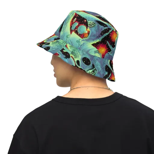 Galactic Grotesque on a Reversible Bucket Hat