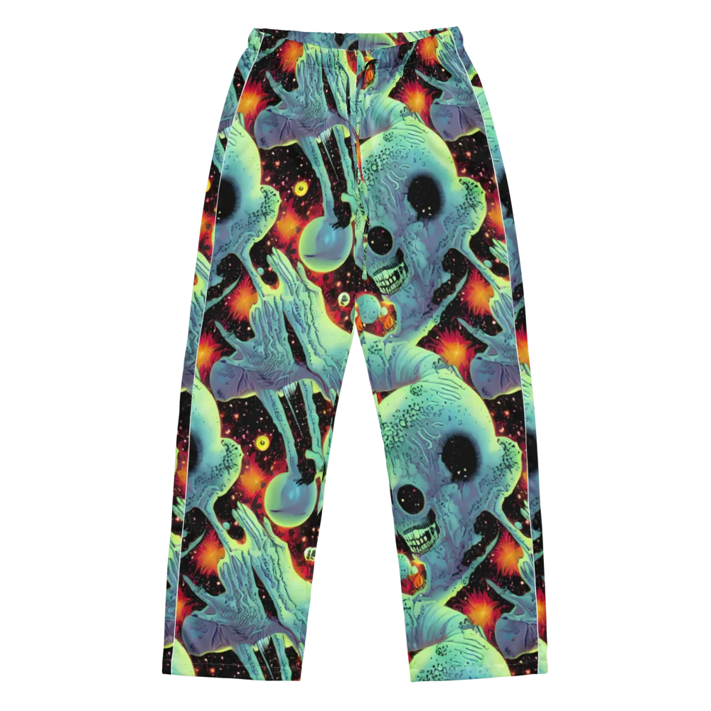 Galactic Grotesque on Women's Pajama Pants — Front