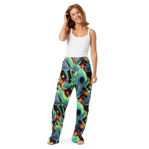 Galactic Grotesque on a Women's Pajama Pants