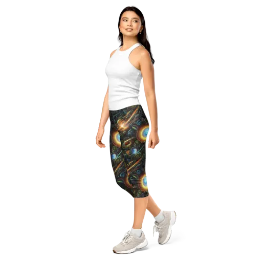 Ferez Vortex on a Capri Leggings