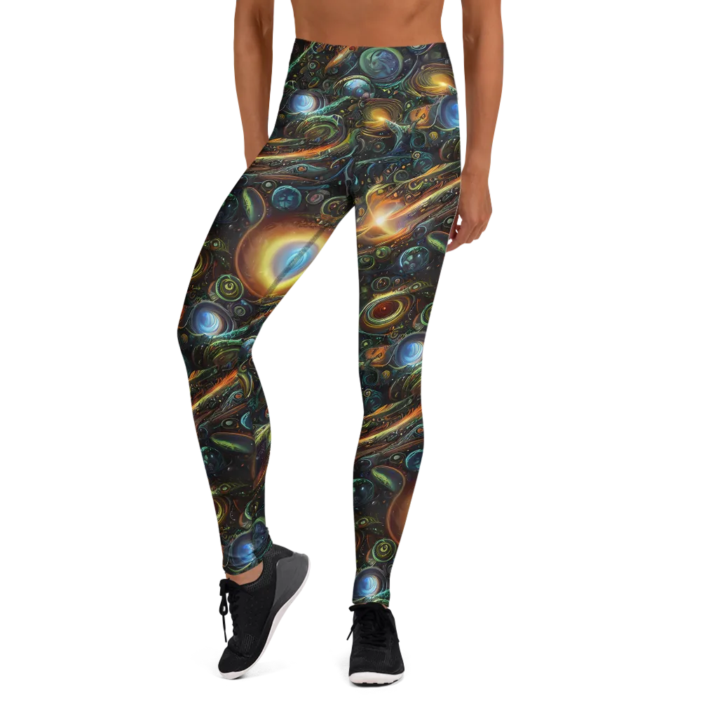 Ferez Vortex on Yoga Leggings — Front