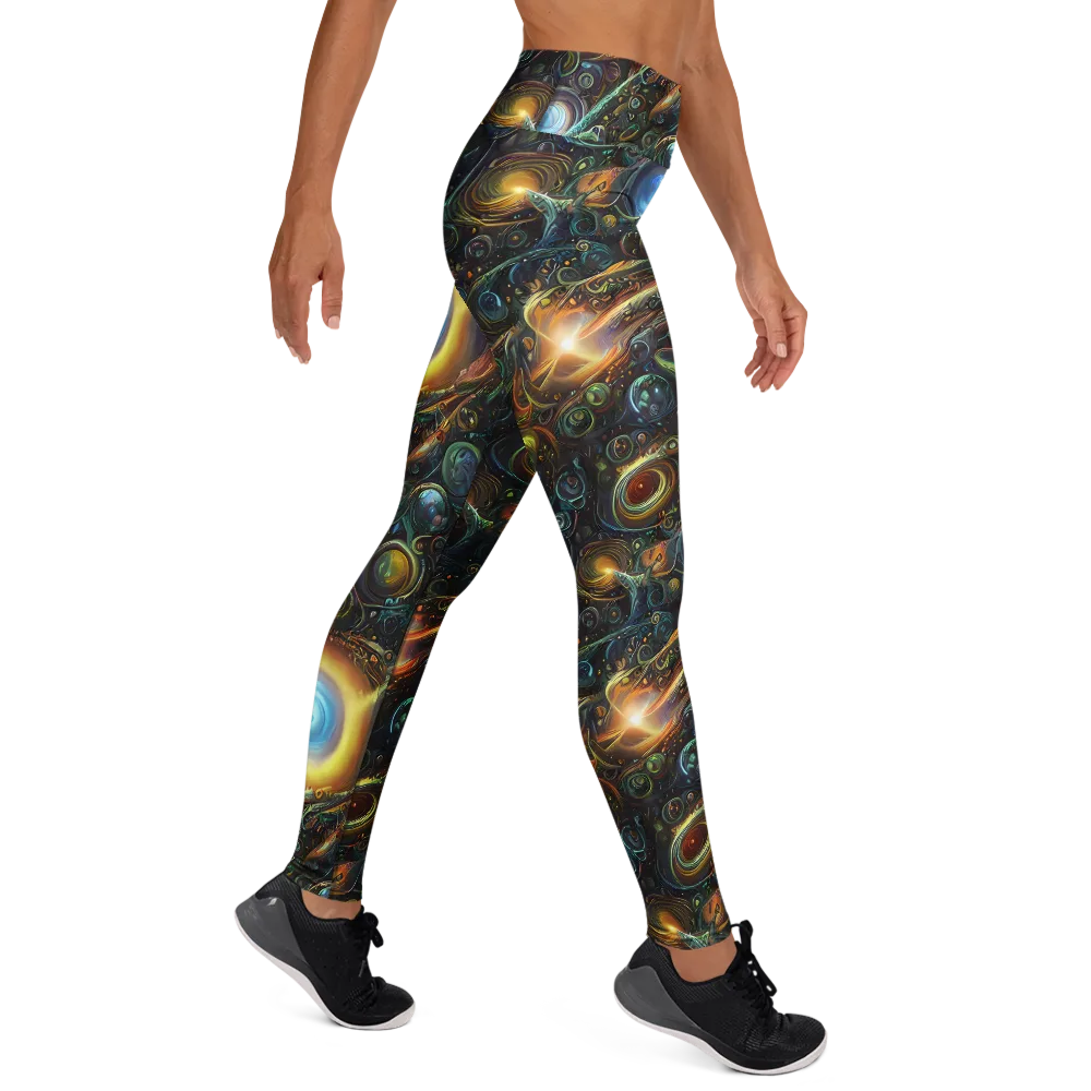 Ferez Vortex on Yoga Leggings — Right
