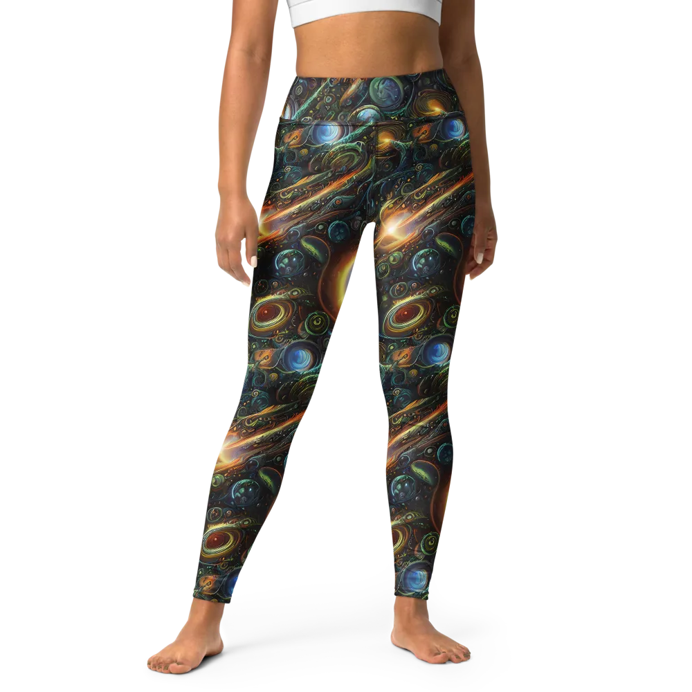 Ferez Vortex on Yoga Leggings — Front