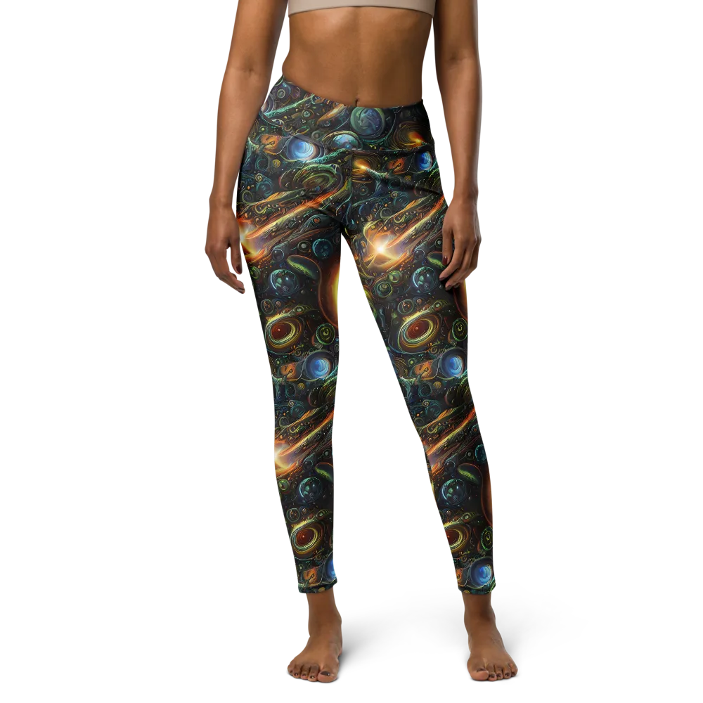 Ferez Vortex on Yoga Leggings — Front