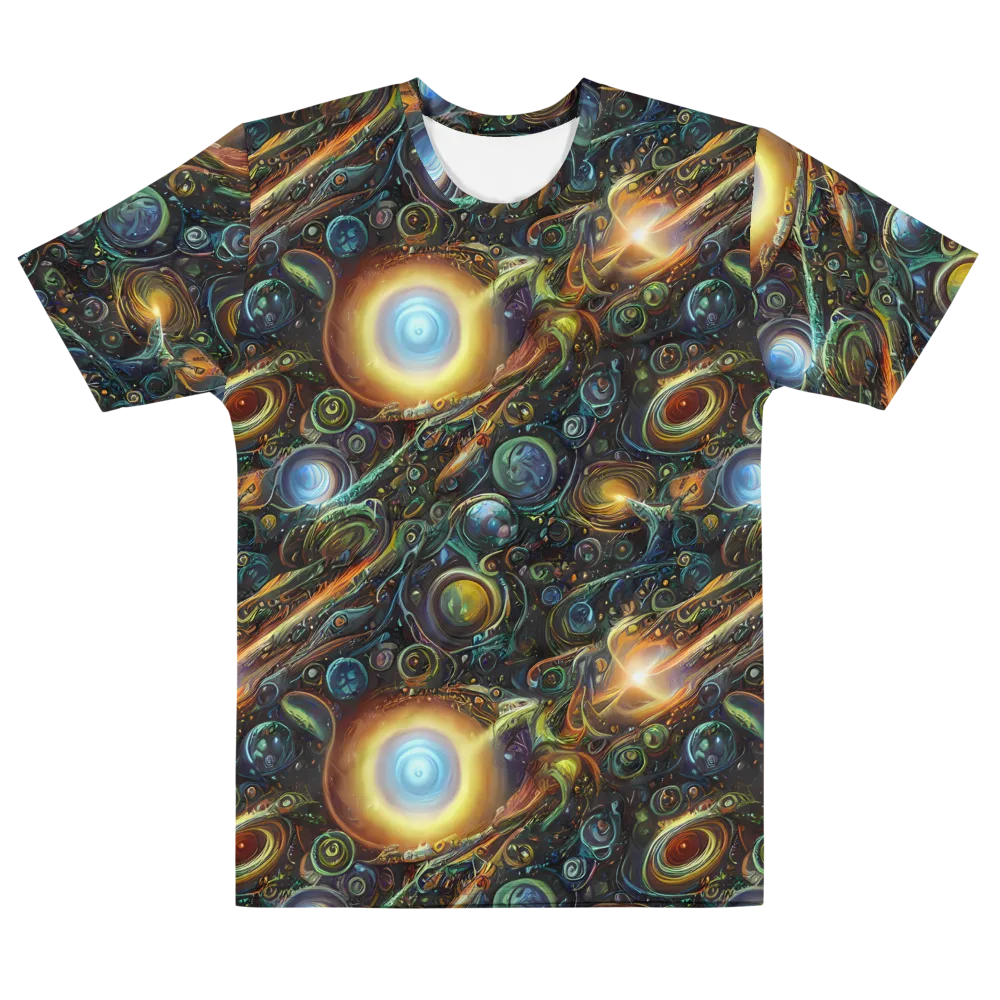 Ferez Vortex on Men's Cotton Crew Neck T-Shirt — Front