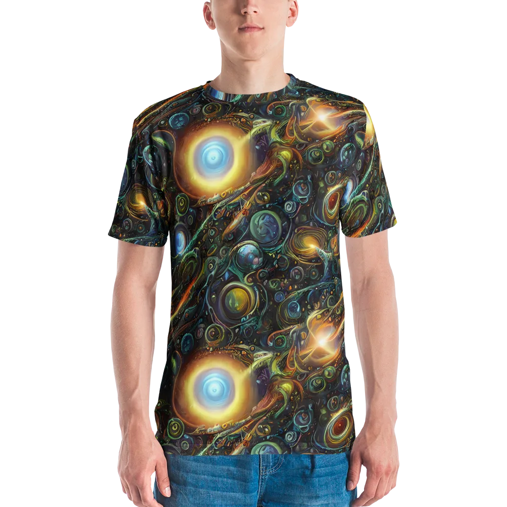 Ferez Vortex on Men's Crew Neck T-Shirt — Front
