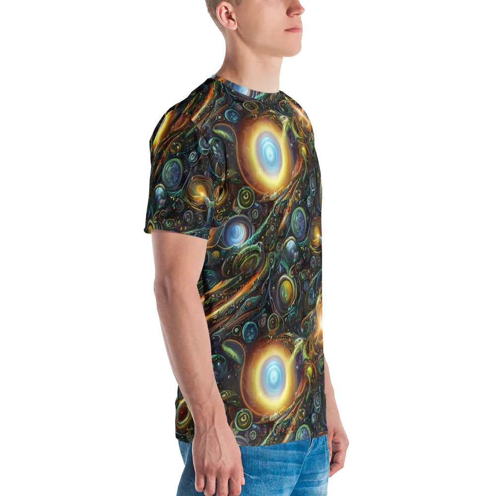 Ferez Vortex on Men's Crew Neck T-Shirt — Right