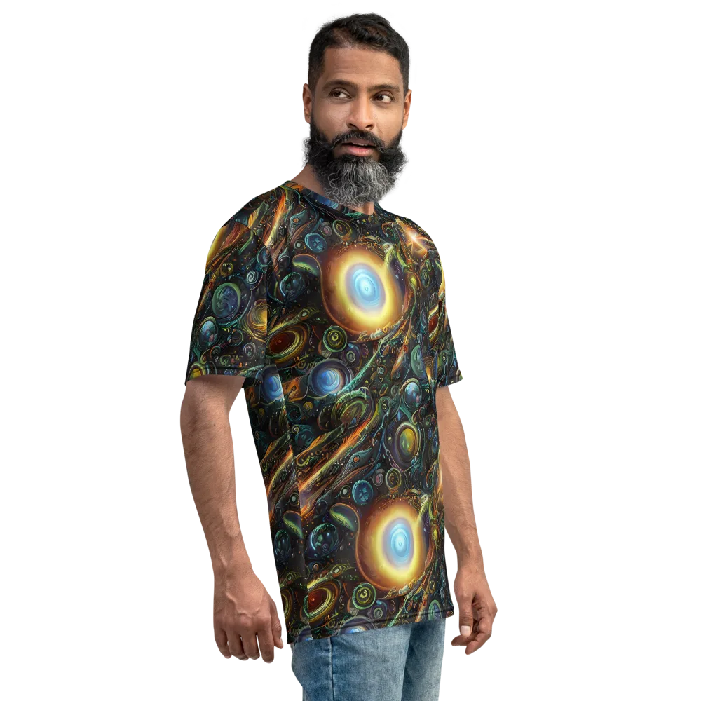 Ferez Vortex on Men's Crew Neck T-Shirt — Right