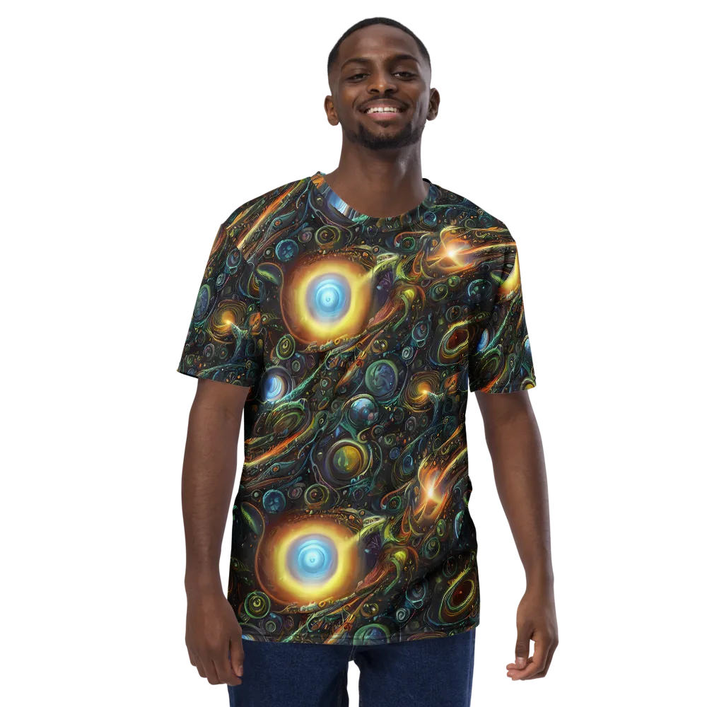 Ferez Vortex on Men's Crew Neck T-Shirt — Front