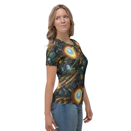 Ferez Vortex on a Women's Crew Neck T-Shirt