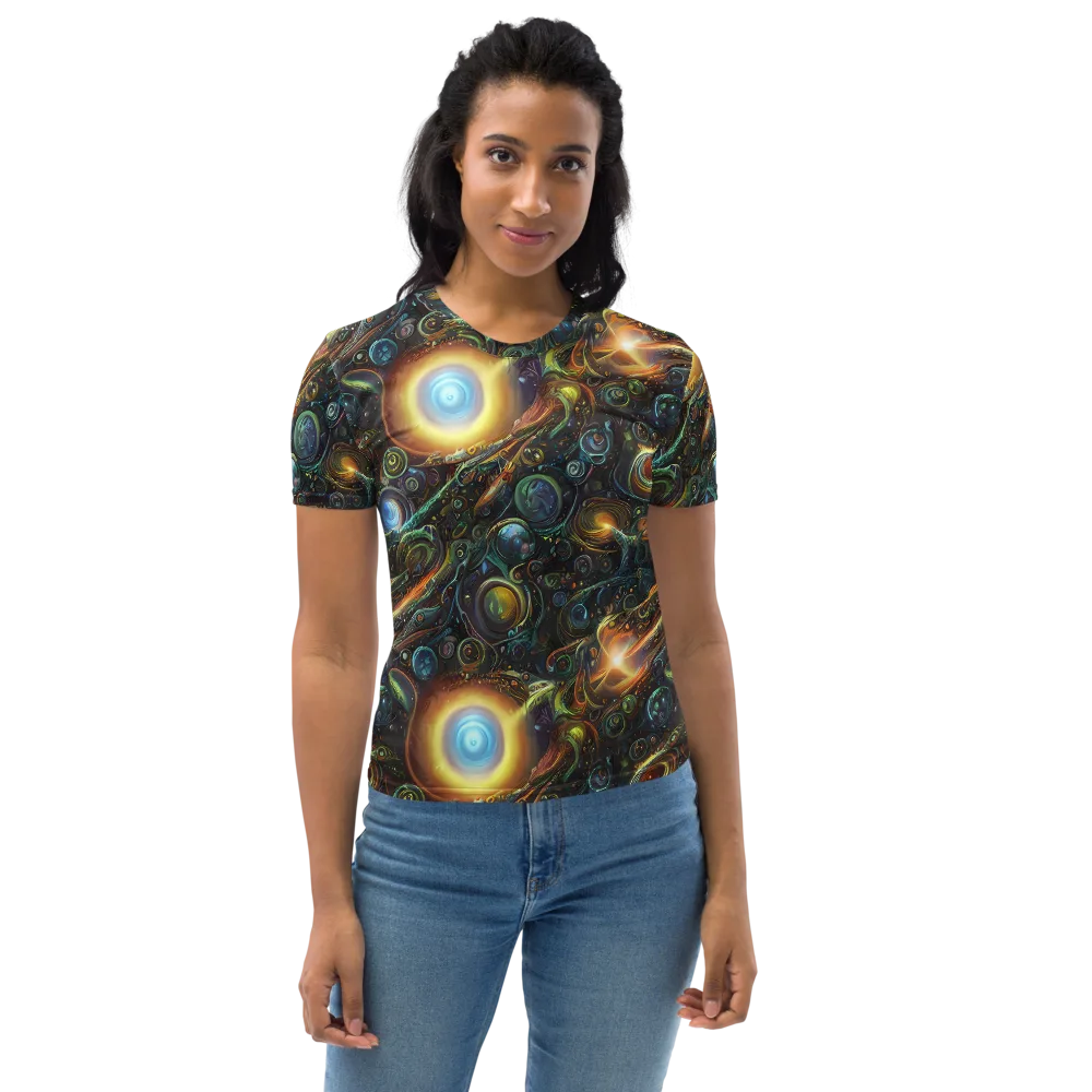 Ferez Vortex on Women's Crew Neck T-Shirt — Front