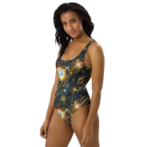 Ferez Vortex on a One-Piece Swimsuit