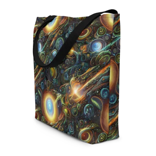 Ferez Vortex on a Large Tote Bag W/ Pocket