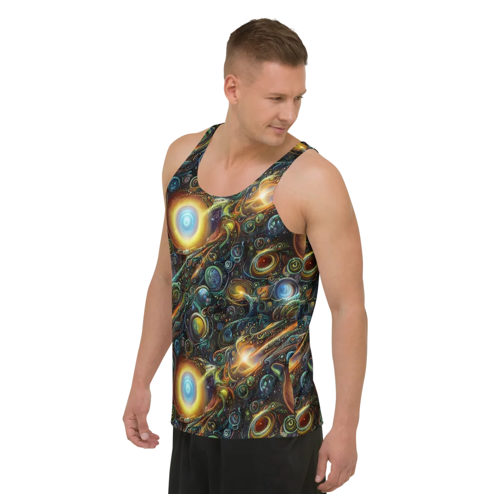 Ferez Vortex on Men's Tank Top — Left Front