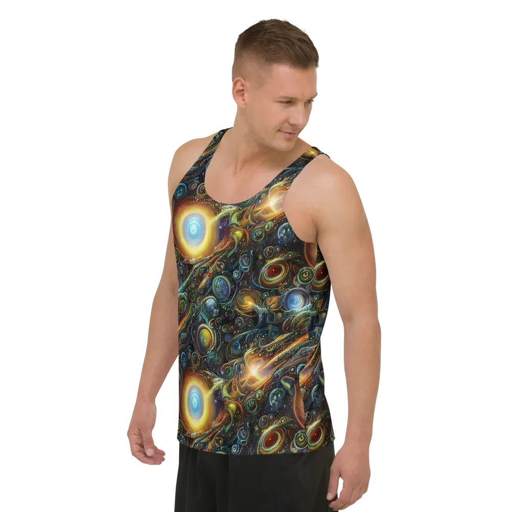 Ferez Vortex on Men's Tank Top — Left Front