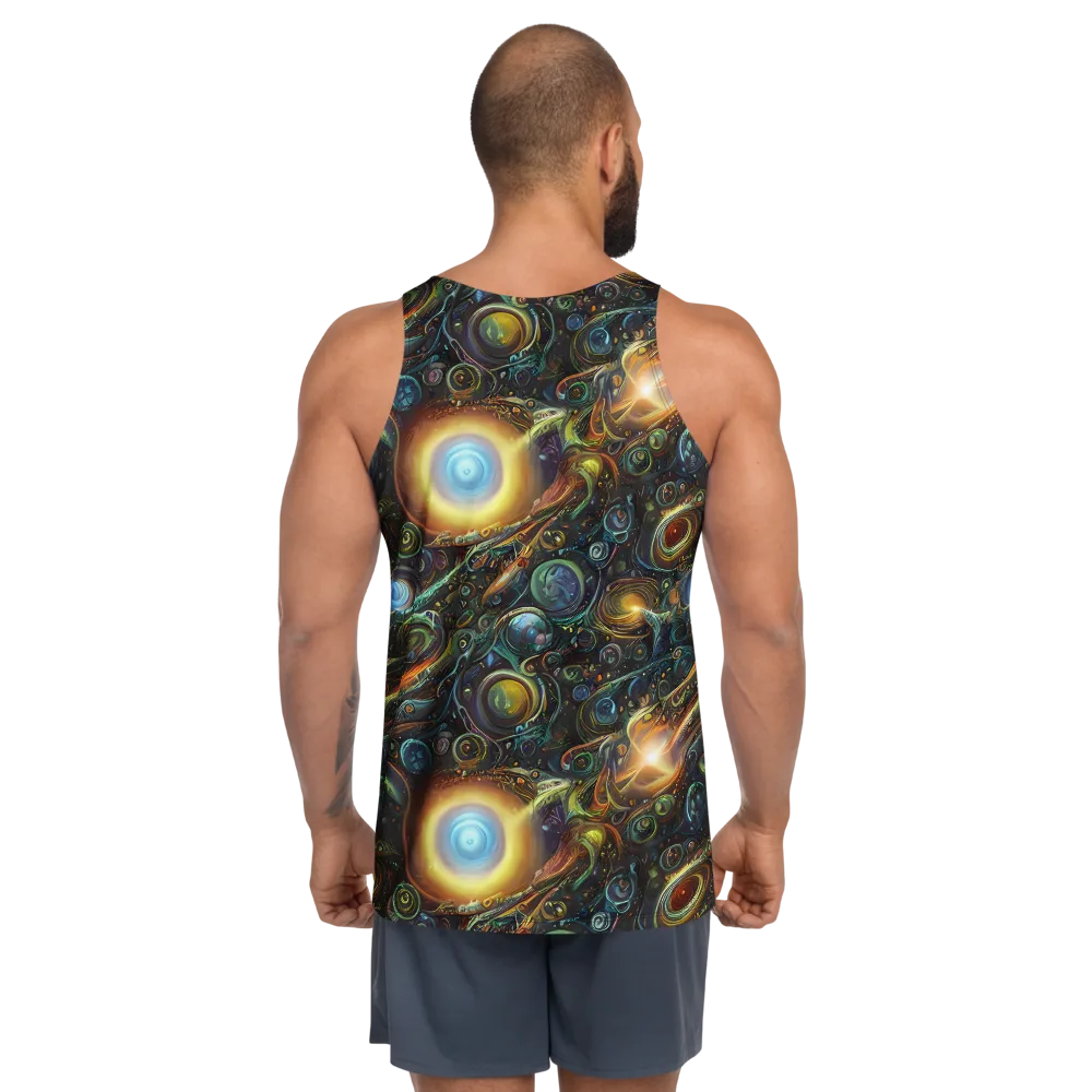Ferez Vortex on Men's Tank Top — Back