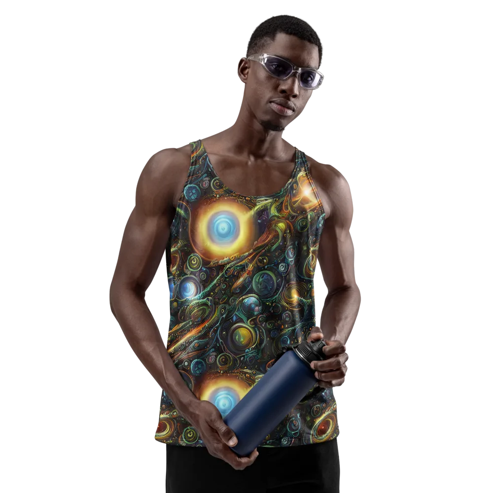 Ferez Vortex on Men's Tank Top — Front