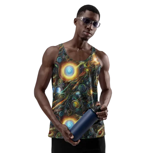 Ferez Vortex on a Men's Tank Top