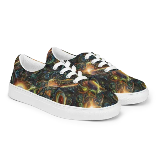 Ferez Vortex on a Men's Lace-Up Canvas Shoes
